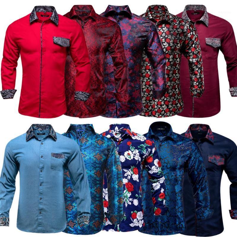 Men's Casual Shirts Woven Long Sleeve Mens Blue Black Red Gold White Green Purple Men Dress Hawaiian Shirt Male Outwear Slim Stitched Beach, 1108
Men's Casual Shirts Woven Long Sleeve Mens Blue Black Red Gold White Green Purple Men Dress Hawaiian Shirt Male Outwear Slim Stitched Beach, 1108