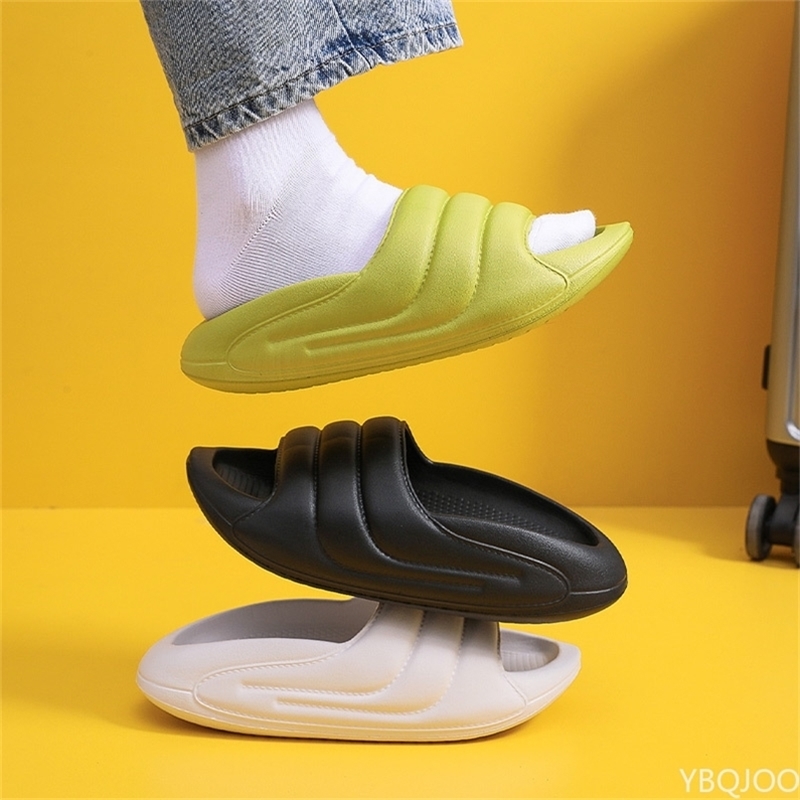 Men Women Beach Slippers Luxury Fashion Outdoor Indoor Soft Flip Flops Male Thick Serrated Sole Antislip Shoes 220615, White
Men Women Beach Slippers Luxury Fashion Outdoor Indoor Soft Flip Flops Male Thick Serrated Sole Antislip Shoes 220615, White