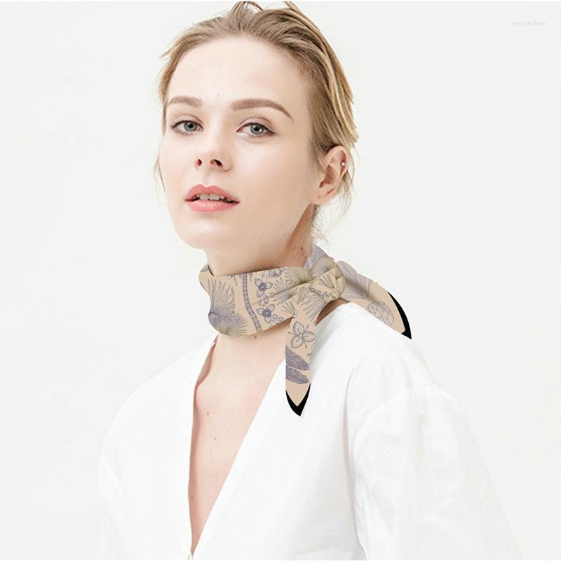 Scarves 53cm Spring Coconut Trees Elements Silk Women Summer Square Neckerchief For Ladies Bandanna Kerchief WomenScarves
Scarves 53cm Spring Coconut Trees Elements Silk Women Summer Square Neckerchief For Ladies Bandanna Kerchief WomenScarves