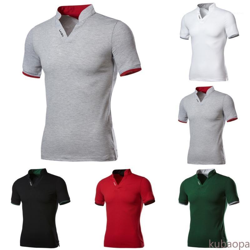 Men's Casual Shirts Summer Men Short Sleeve Slim Fit Shirt Plain Coloured Stand-Up Collar Korean KU, White
Men's Casual Shirts Summer Men Short Sleeve Slim Fit Shirt Plain Coloured Stand-Up Collar Korean KU, White