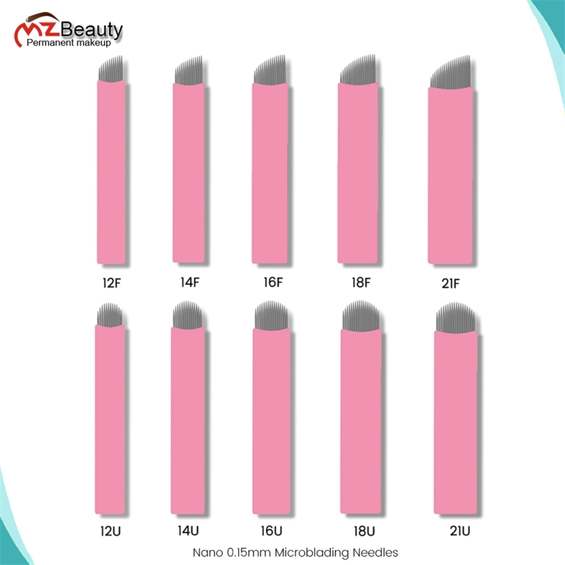 Nano Microblading Needles 015MM Tattoo Eyebrow Needles Microblade Embroidery Agulha Nanoneedles For Microblading Tattooing PMU 220601
Nano Microblading Needles 015MM Tattoo Eyebrow Needles Microblade Embroidery Agulha Nanoneedles For Microblading Tattooing PMU 220601