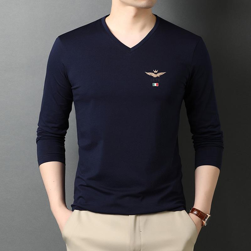Men's T-Shirts Top Quality Fashion Brand Plain V Neck Long Sleeve T Shirt Men Cotton Black 95% 5% Spandex Casual Clothes 2022Men's
Men's T-Shirts Top Quality Fashion Brand Plain V Neck Long Sleeve T Shirt Men Cotton Black 95% 5% Spandex Casual Clothes 2022Men's