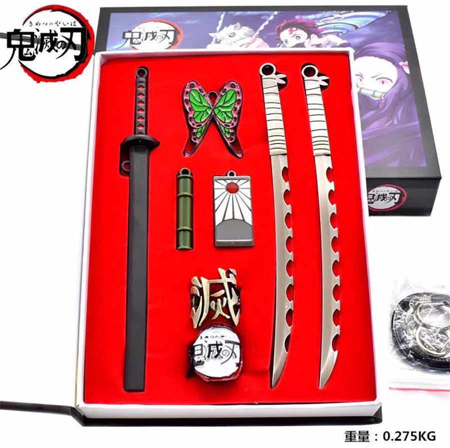 Cosplay Demon Slayer Anime Key chains Kids Toy Gift Accessories set Keychain Toys Collection Decoration
Cosplay Demon Slayer Anime Key chains Kids Toy Gift Accessories set Keychain Toys Collection Decoration