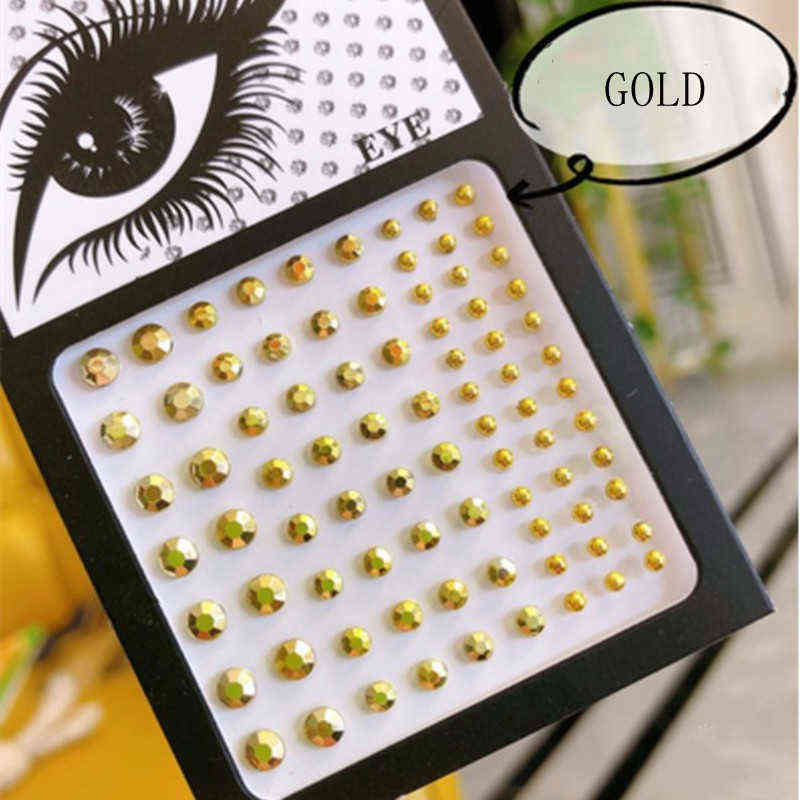 NXY Temporary Tattoo Face Jewels Diamond Makeup Art Eyeliner Glitter Jewelry Sticker Party Bady Tools Rhinestones 0330