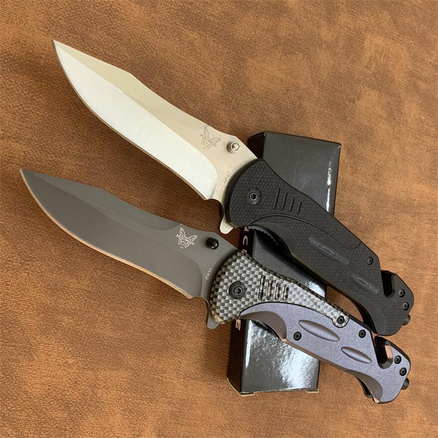 Wholesale Benchmade DA31/DA57 Fast open Outdoor Survival Folding Knife Drop Back Alloy /G10 Handle Tactical Knives Camping hiking rescue knifes
Wholesale Benchmade DA31/DA57 Fast open Outdoor Survival Folding Knife Drop Back Alloy /G10 Handle Tactical Knives Camping hiking rescue knifes