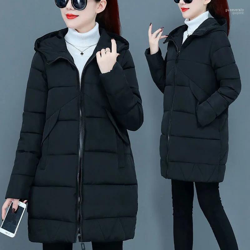 Women's Down & Parkas 2022 Winter Jacket Women Long Coat Hooded Parka Thick Warm Cotton Padded Female Casual High Quality Outwear Guin22, Wine red
Women's Down & Parkas 2022 Winter Jacket Women Long Coat Hooded Parka Thick Warm Cotton Padded Female Casual High Quality Outwear Guin22, Wine red