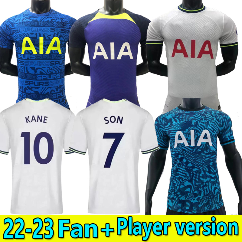 Fans Player version 22 23 KANE SON BERGWIJN Soccer Jerseys HOME AWAY 2022 2023 LUCAS DELE Football shirt BALE NDOMBELE Men kids kit Maillots Customized Uniforms, 21-22 3rd player
Fans Player version 22 23 KANE SON BERGWIJN Soccer Jerseys HOME AWAY 2022 2023 LUCAS DELE Football shirt BALE NDOMBELE Men kids kit Maillots Customized Uniforms, 21-22 3rd player