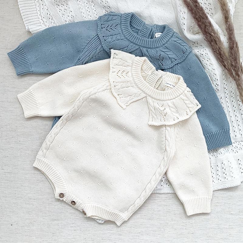 Jumpsuits Spring Autumn Kids Baby Girl Rompers Pure Color Long Sleeves Born Clothes 0-2YrsJumpsuits, Cr201031 blue
Jumpsuits Spring Autumn Kids Baby Girl Rompers Pure Color Long Sleeves Born Clothes 0-2YrsJumpsuits, Cr201031 blue