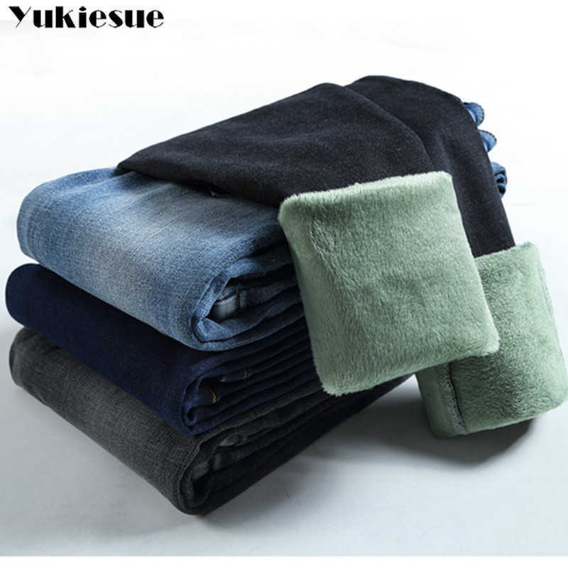 Warm Jeans woman Pants For Women Plus Size Winter Blue black Solid Skinny Fleeces Thick Pencil with Velvet Denim Trousers 210608, Blue green velvet
Warm Jeans woman Pants For Women Plus Size Winter Blue black Solid Skinny Fleeces Thick Pencil with Velvet Denim Trousers 210608, Blue green velvet