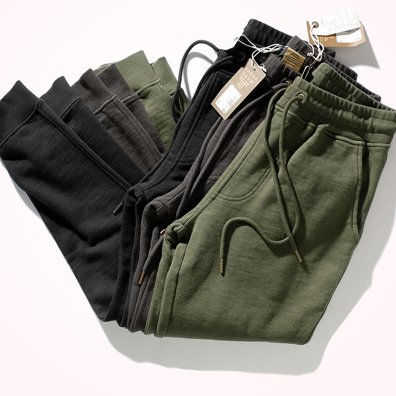 Autumn and Winter Thick Sweatpants With Velvet Men's Heavy Weight Pure Cotton Knitted Terry Warm Sports Ankle-tied Pants, Dark grey
Autumn and Winter Thick Sweatpants With Velvet Men's Heavy Weight Pure Cotton Knitted Terry Warm Sports Ankle-tied Pants, Dark grey