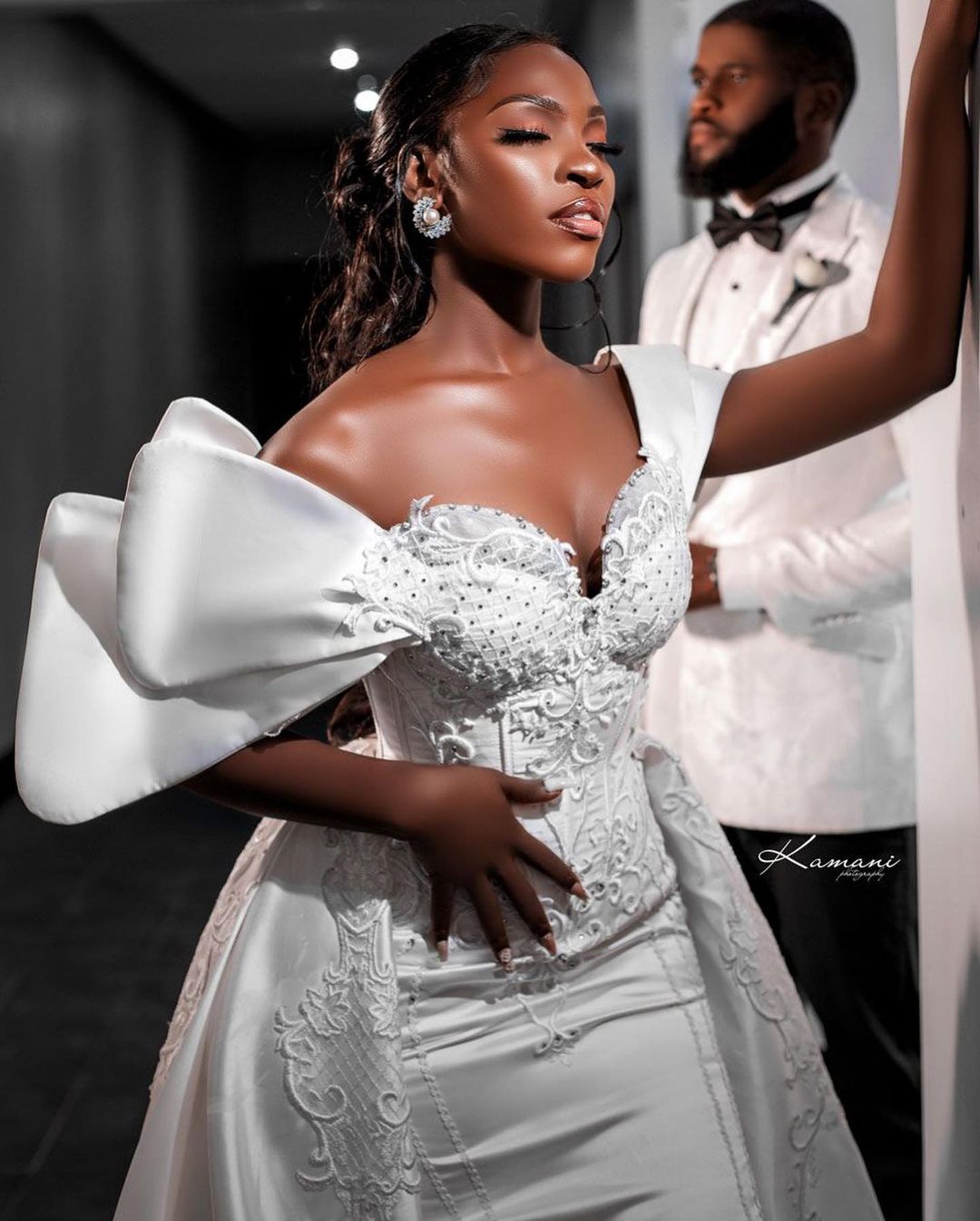 2022 Plus Size Arabic Aso Ebi Stylish Mermaid Crystals Wedding Dress Sweetheart Satin Bridal Gowns Dresses ZJ922