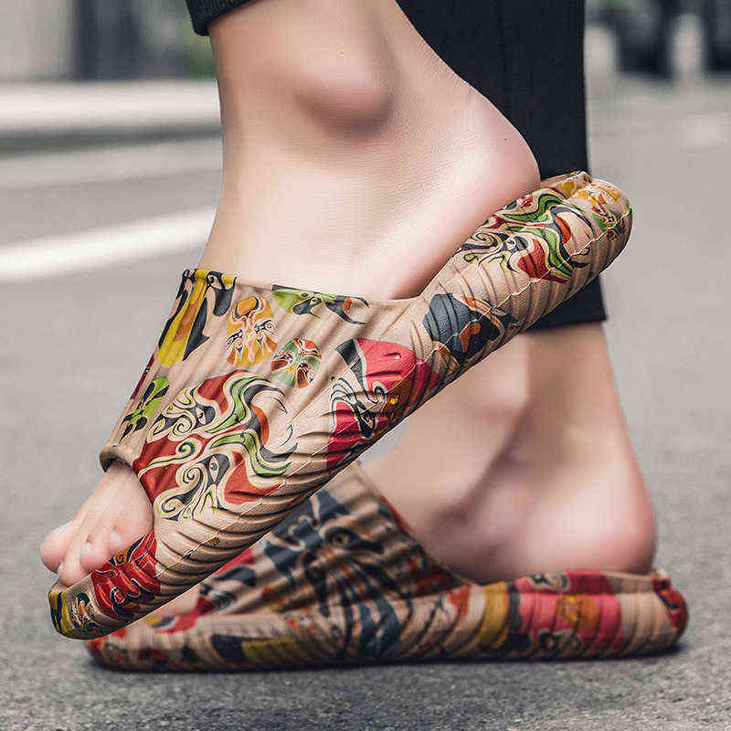 Summer Indoor Flip Flop Men's Facebook Chinese Style Casual Men Wearing Large Fashionable Slippers Outside, White
Summer Indoor Flip Flop Men's Facebook Chinese Style Casual Men Wearing Large Fashionable Slippers Outside, White
