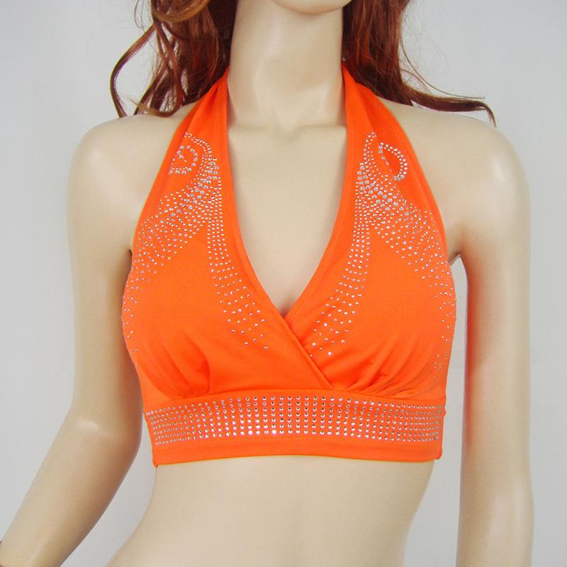 Stage Wear Women Belly Dance Costume Top Bra Diamond Blouse Yoga Practice 9 ColorsStage, Black
Stage Wear Women Belly Dance Costume Top Bra Diamond Blouse Yoga Practice 9 ColorsStage, Black