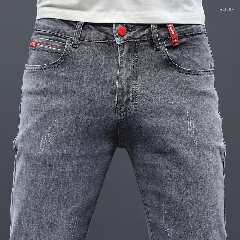 Men's Jeans Men's Casual Pants 2022 Summer Thin Gray Stretch Straight-leg Trousers Men Slim FitMen's Heat22
Men's Jeans Men's Casual Pants 2022 Summer Thin Gray Stretch Straight-leg Trousers Men Slim FitMen's Heat22