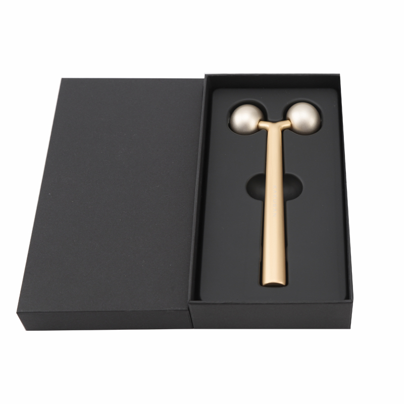 Zinc Alloy Handle Face Sculptor Uplifting Massage Skin Firm Roller Y Shape Design Facial Contourin Massager Masajear La Piel Con Rodillo Firme