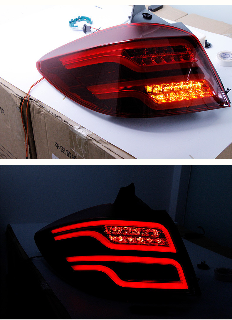 Car Tail Lights For Cruze LED Tail Light 20 09-20 15 Chevrolet Hatchback Rear Fog Brake Turn Signal Lamp
