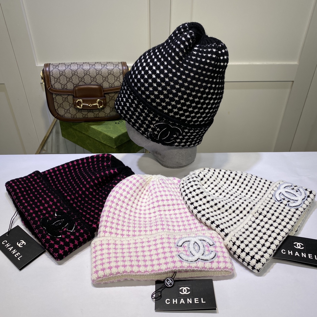 Chanel Knitted Hat - image