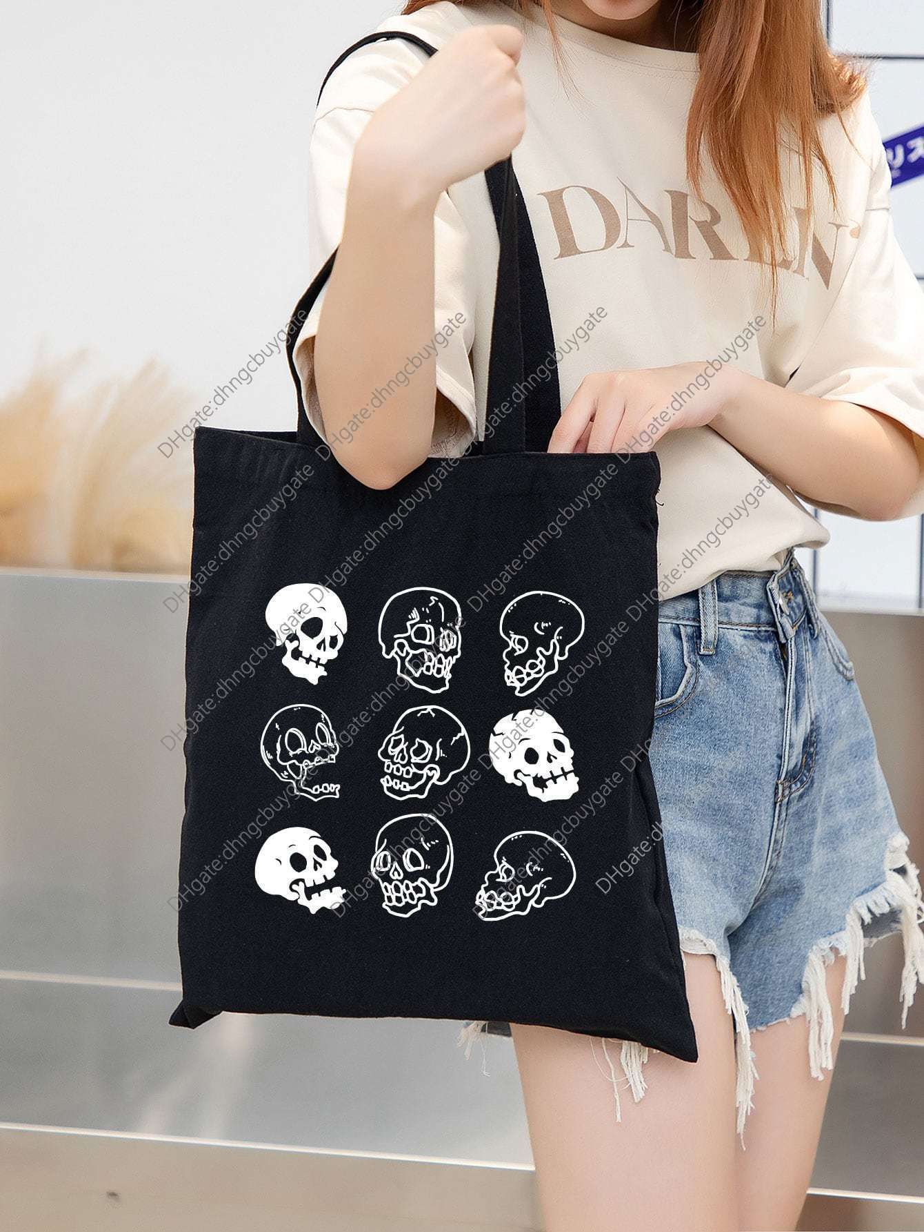 Bag Skull Designer Print Shopper Handbag Leather Luxury Brand Fashion Wallet crossbody bag Handbag Leather, Black
Bag Skull Designer Print Shopper Handbag Leather Luxury Brand Fashion Wallet crossbody bag Handbag Leather, Black