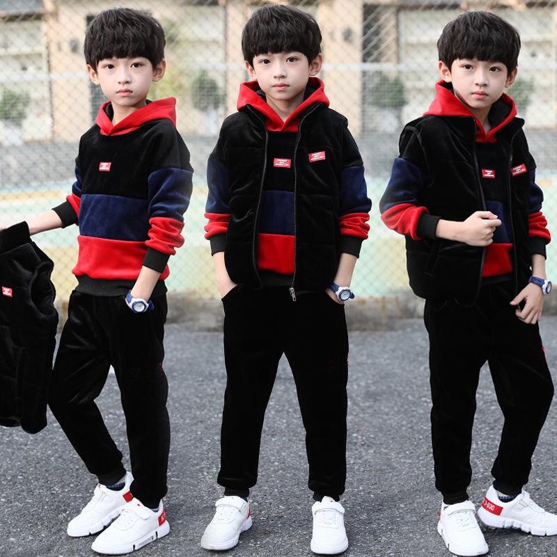 Clothing Sets Winter Teenager Kids Boy Clothes Plus Velvet Thick Vest Hoodie Sweater Shirt Warm Pants 5 6 7 8 9 10 11 12 14yearClothing, Green
Clothing Sets Winter Teenager Kids Boy Clothes Plus Velvet Thick Vest Hoodie Sweater Shirt Warm Pants 5 6 7 8 9 10 11 12 14yearClothing, Green