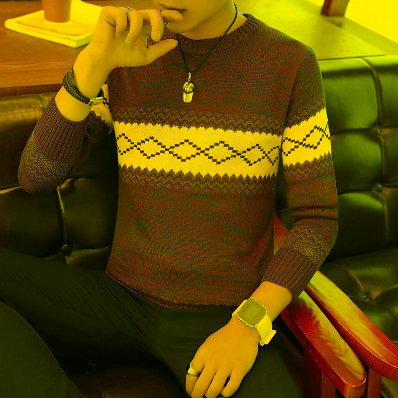 Men's Sweaters Men's Spring And Autumn Thin Elastic Crew Neck Pullover Personality Stripe Colorblock Fashion British Style SweaterMen's, Khaki
Men's Sweaters Men's Spring And Autumn Thin Elastic Crew Neck Pullover Personality Stripe Colorblock Fashion British Style SweaterMen's, Khaki