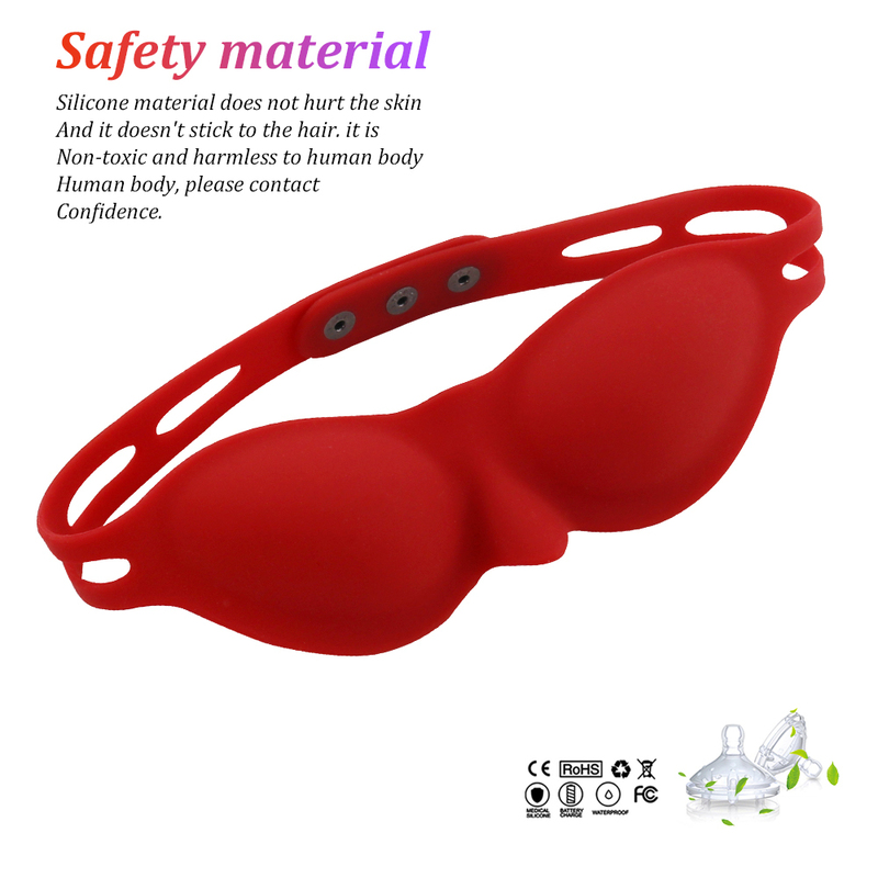 Silicone Blindfold Soft Eye Patch Masquerade Role Play Erotic Eye Mask Flirt Slave Restraints Sex Toys for Couples BDSM Bondage 220622
