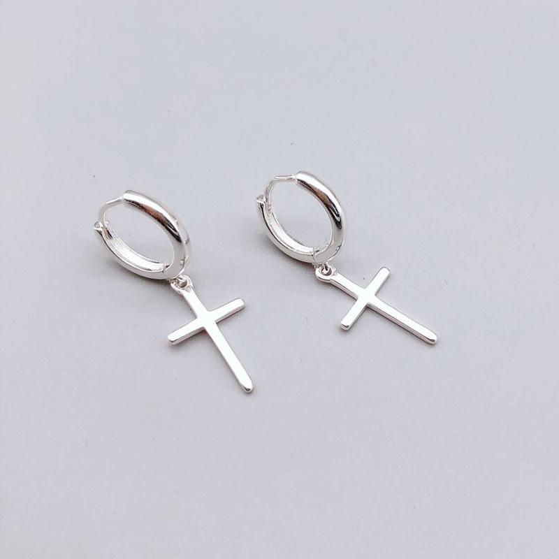 Dangle & Chandelier S925 Sterling Silver Jewelry With Cross Religious Earrings Hypoallergenic For Fashion Women Party Gifts WholesaleDangle
Dangle & Chandelier S925 Sterling Silver Jewelry With Cross Religious Earrings Hypoallergenic For Fashion Women Party Gifts WholesaleDangle