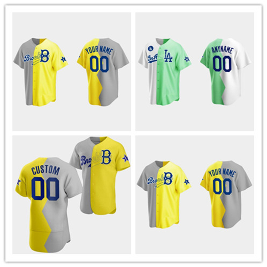 LA Brooklyn 2022 All-Star Celebrity Softball Game Baseball Jerseys 22 Bad Bunny 16 Andre Ethier 15 Shawn Green26 Joel McHale 2 Bryan Cranston Women Youth yellow, Colour
LA Brooklyn 2022 All-Star Celebrity Softball Game Baseball Jerseys 22 Bad Bunny 16 Andre Ethier 15 Shawn Green26 Joel McHale 2 Bryan Cranston Women Youth yellow, Colour