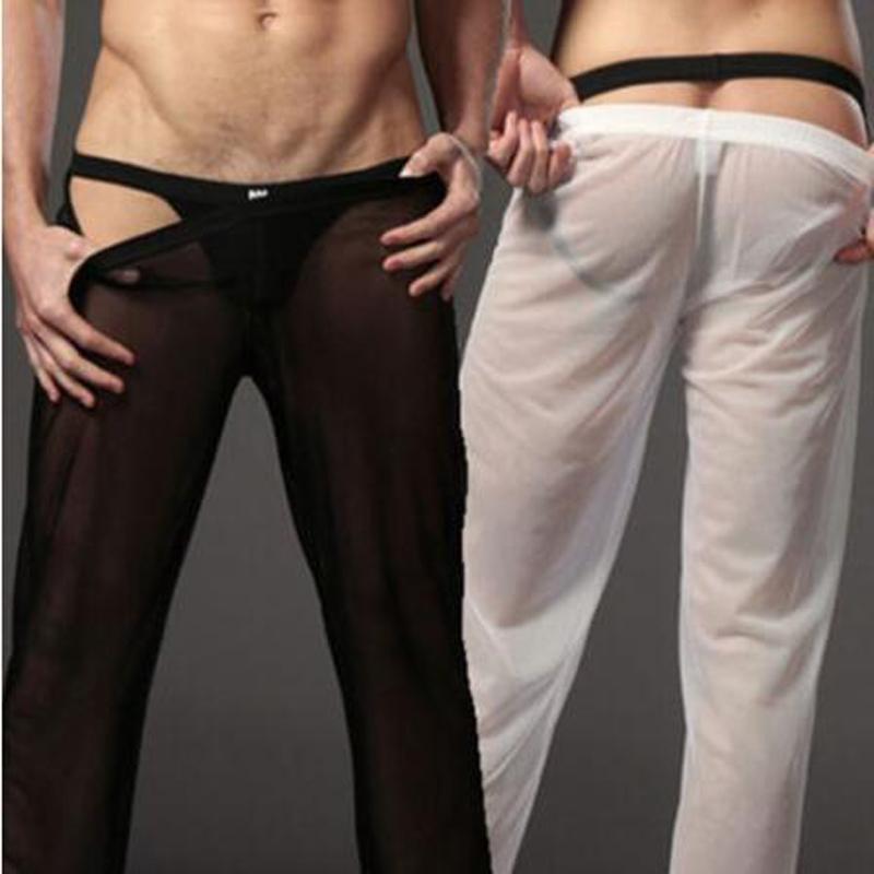Men's Sleepwear Men's See-through Casual Pajama Pants Gay Mesh Sheer Breathable Long Sexy Loose Trousers Sleep NightwearMen's, Black
Men's Sleepwear Men's See-through Casual Pajama Pants Gay Mesh Sheer Breathable Long Sexy Loose Trousers Sleep NightwearMen's, Black