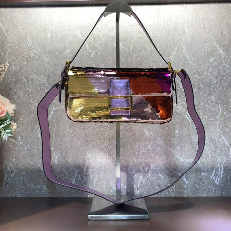 Sequined Baguette Bag Crossbody Bags Colored Leather Handbag Flap Purse Embroidery Sequins Shoulder Bag Evening Clutch Hand Totes Removable Wide Strap
Sequined Baguette Bag Crossbody Bags Colored Leather Handbag Flap Purse Embroidery Sequins Shoulder Bag Evening Clutch Hand Totes Removable Wide Strap