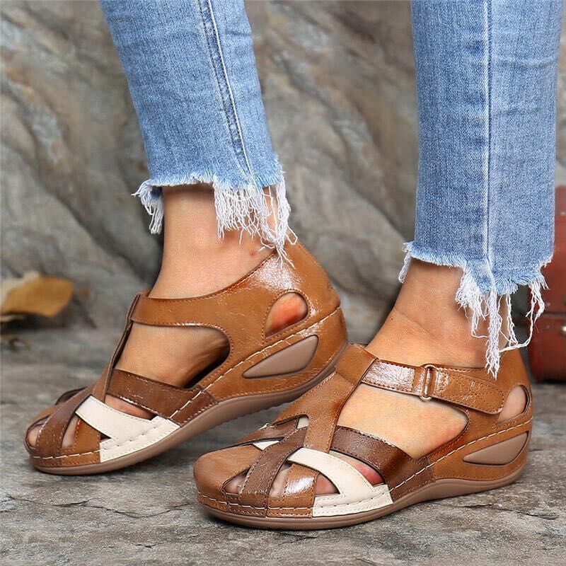 Fashion Women Sandals Sli On Round Female Slippers Casual Comfortable Outdoor Fashion Sunmmer Plus Size Shoes Women 220406
