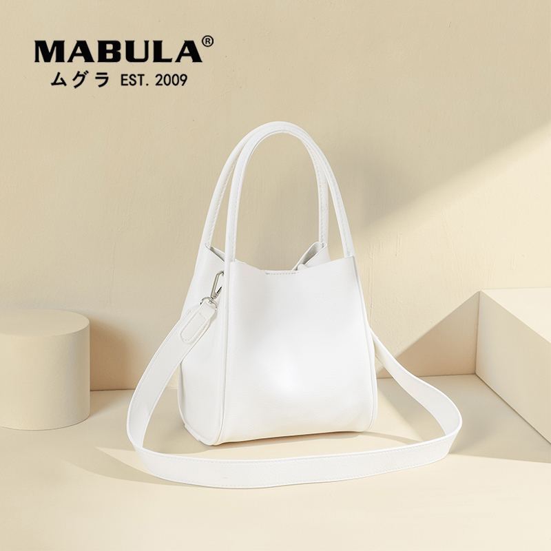 MABULA High Quality Soft Leather Top Handbags For Women Casual Small Shoulder Cross Body Bags Female Fashion Messenger Bag 220815