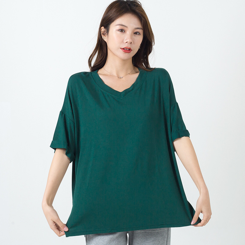 Summer Women Cotton Tshirts Fashion Casual Short Sleeve Black White 220714