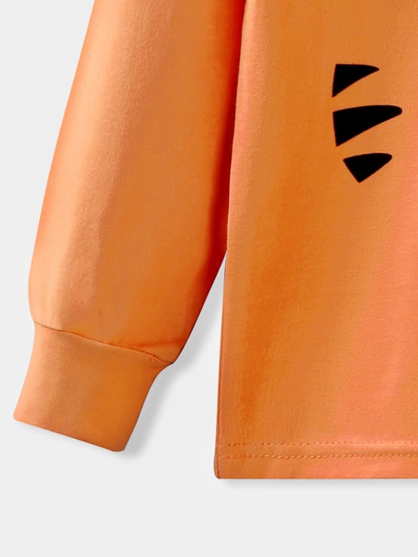 Toddler Boys Tiger Print PJ Set SHE