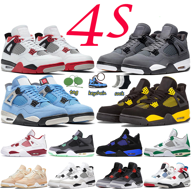 Jumpman 4 4s Men Basketball Shoes University Blue Military Black Cat Bred Fire Red Thunder Infrared Oreo Mens Womens Sneakers Outdoor Sports Trainers
Jumpman 4 4s Men Basketball Shoes University Blue Military Black Cat Bred Fire Red Thunder Infrared Oreo Mens Womens Sneakers Outdoor Sports Trainers