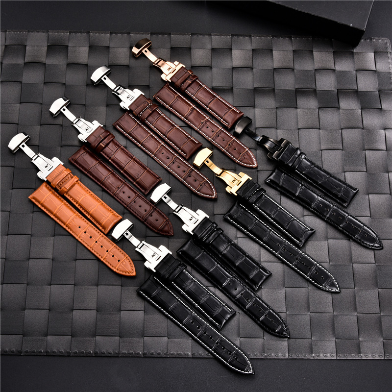 Genuine Leather Watch Band Strap for Samsung Galaxy Gear S3 Galaxy 42mm 46mm Active Watch Band 16 18 20 22 24mm Leather Band 220627