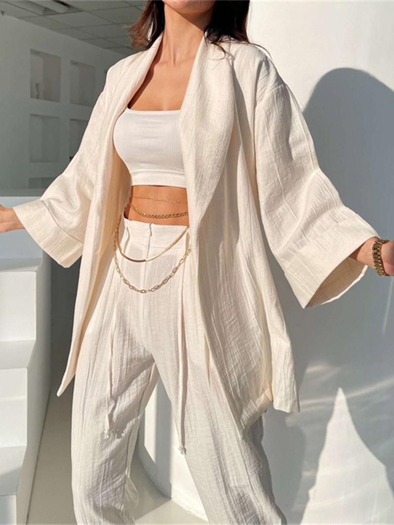 Women' Two Piece Pants Cotton Linen Tracksuit Women Sets Summer Clothing Casual Loose Shirts High Waist Trousers Suits 2 Pieces OutfitsWome, Orange
Women' Two Piece Pants Cotton Linen Tracksuit Women Sets Summer Clothing Casual Loose Shirts High Waist Trousers Suits 2 Pieces OutfitsWome, Orange