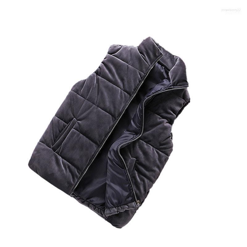 Men's Vests Velvet Vest Men Warm Autumn Winter Down Cotton Jacket Large Size 5XL Korean Fashion Gilet Thermal Stra22, Gray
Men's Vests Velvet Vest Men Warm Autumn Winter Down Cotton Jacket Large Size 5XL Korean Fashion Gilet Thermal Stra22, Gray