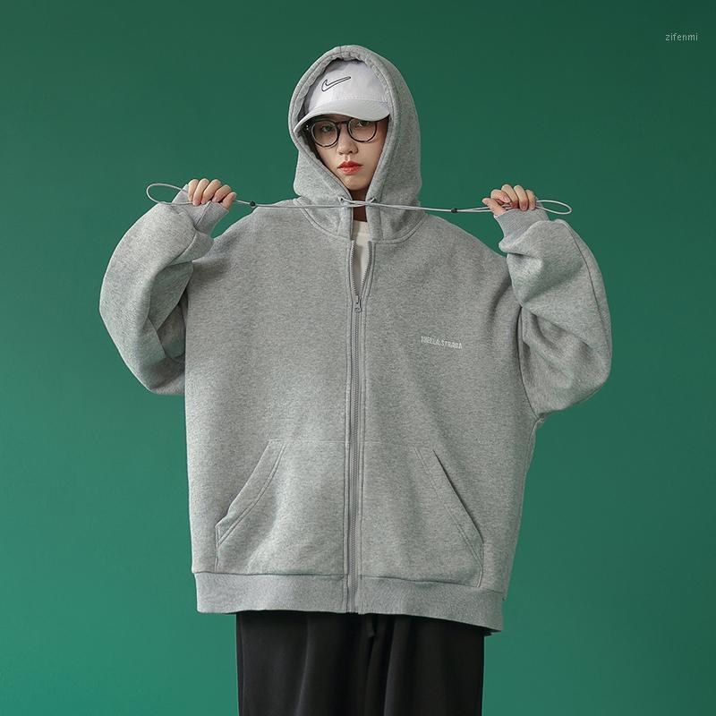 Zipper Thick Hoodie Women Loose Drawstring Pocket Long Sleeve Sweatshirt Kady Korean Crop Top Sudaderas De Mujer Clothes ED50MS Women' Hood, Black
Zipper Thick Hoodie Women Loose Drawstring Pocket Long Sleeve Sweatshirt Kady Korean Crop Top Sudaderas De Mujer Clothes ED50MS Women' Hood, Black