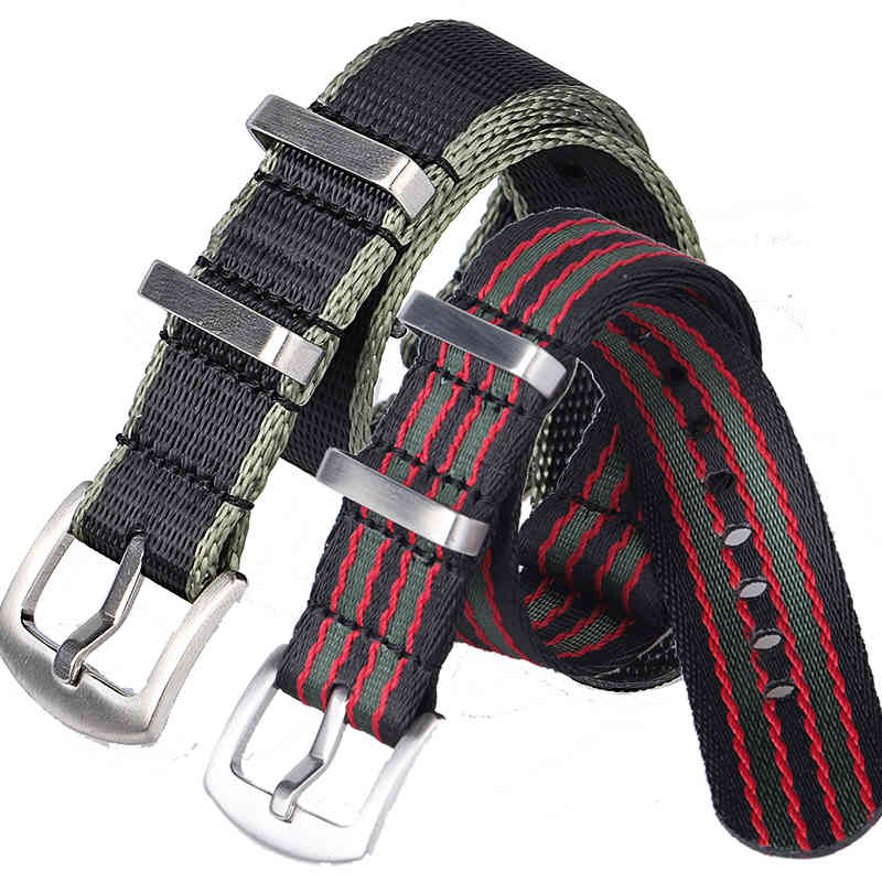 Quality Nylon Nato Strap 20mm 22mm Seatbelt Watch Band Universal Type Sports For Omega 007 James Bond Watchband Replacement
Quality Nylon Nato Strap 20mm 22mm Seatbelt Watch Band Universal Type Sports For Omega 007 James Bond Watchband Replacement