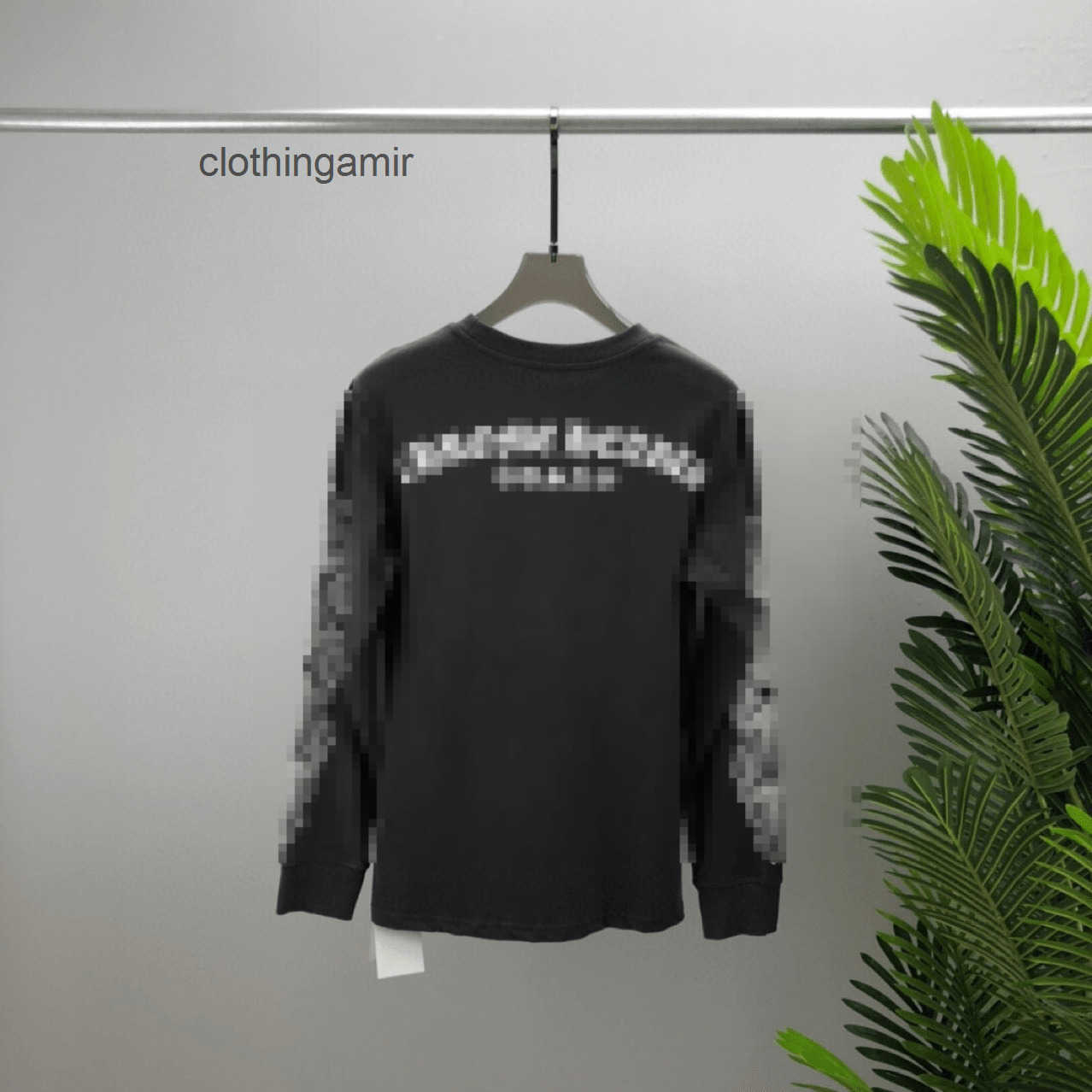 Designer Chromes Mens Fashion Hearts 2022 Sleeve Spring and Autumn New Ch Crowe Long T-shirt Top Men' Bottomed Shirt Cross Sanskrit, Gray
Designer Chromes Mens Fashion Hearts 2022 Sleeve Spring and Autumn New Ch Crowe Long T-shirt Top Men' Bottomed Shirt Cross Sanskrit, Gray