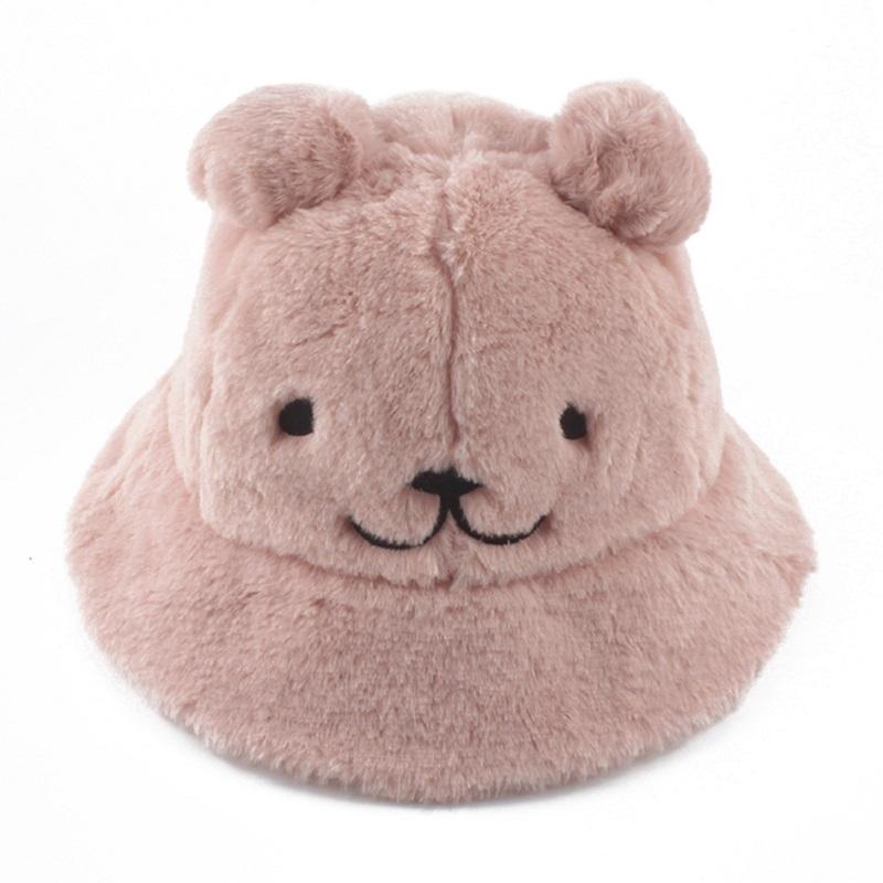 Berets Cartoon Bear Cute Bucket Hat Winter Faux Fur Hats For Women Men Panama Fishing Cap Bob Chapeau Outdoor Sun Fisherman, Black
Berets Cartoon Bear Cute Bucket Hat Winter Faux Fur Hats For Women Men Panama Fishing Cap Bob Chapeau Outdoor Sun Fisherman, Black