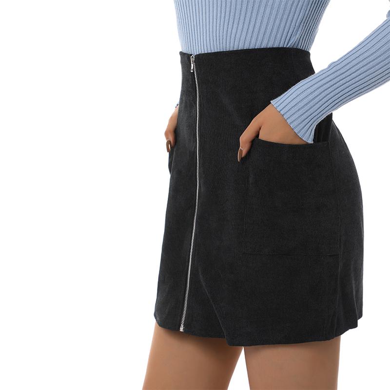 Skirts Lady Office Wear Mini Zipper Skirt Women' Autumn Solid Color High Waist Wrapped Hip For Party Dating 3Style, 0991
Skirts Lady Office Wear Mini Zipper Skirt Women' Autumn Solid Color High Waist Wrapped Hip For Party Dating 3Style, 0991