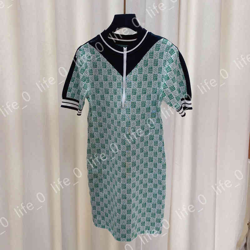 Luxury Womens Dresses Fashion Logo Print Stitching Zipper Designer Dress Brand Clothes Woman Designers Dresses, Blue
Luxury Womens Dresses Fashion Logo Print Stitching Zipper Designer Dress Brand Clothes Woman Designers Dresses, Blue