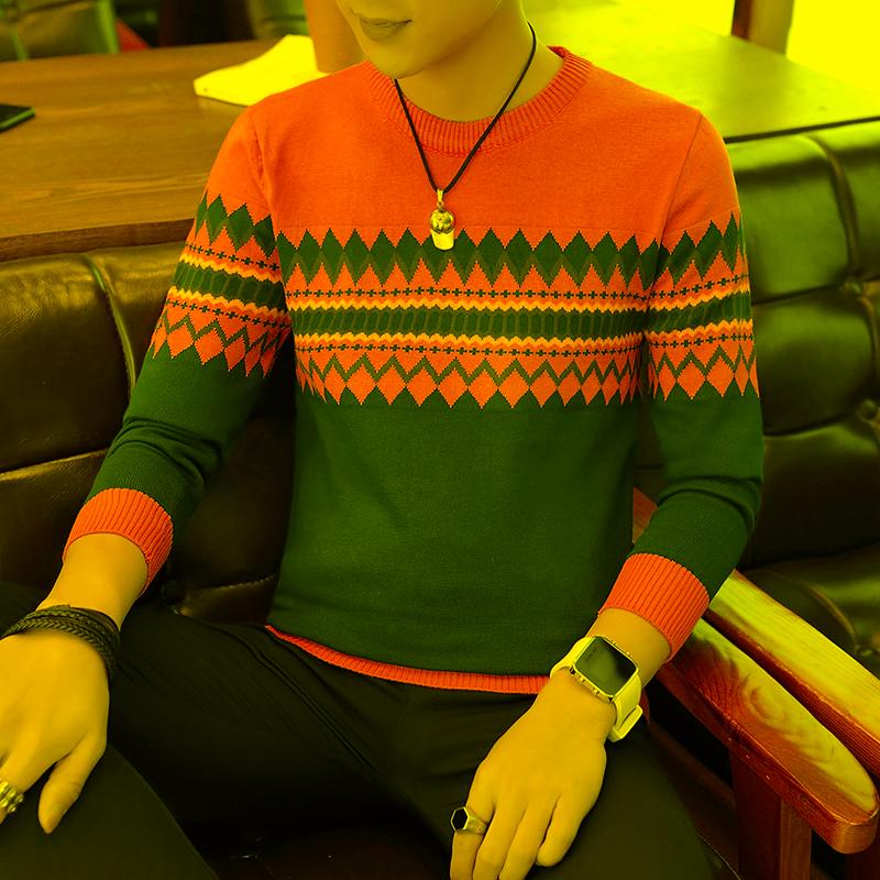 Men's Sweaters Autumn And Winter Sweater Men's Thin Pullover Top British Contrast Color SweaterMen's, Green
Men's Sweaters Autumn And Winter Sweater Men's Thin Pullover Top British Contrast Color SweaterMen's, Green