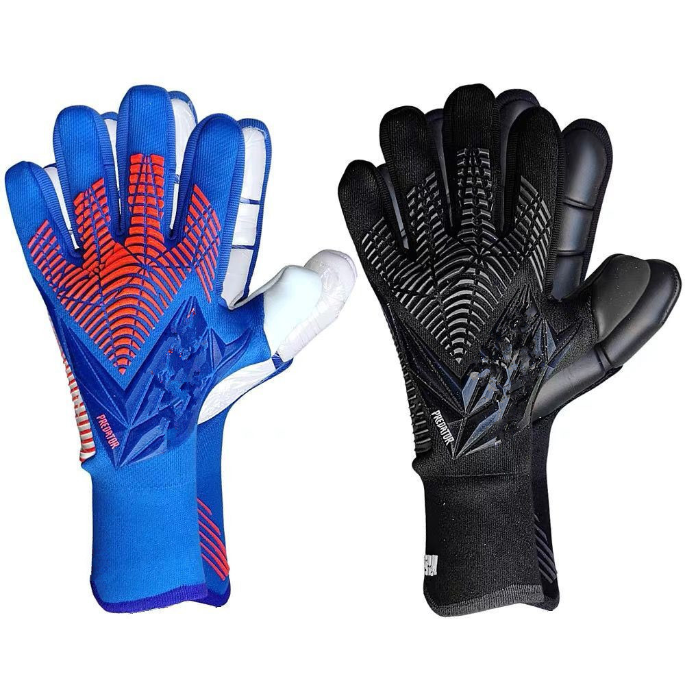 2022 new 4MM Men's Football Goalkeeper Gloves Thickened Full Latex Foam Professional Training No Finger Guards, Blue
2022 new 4MM Men's Football Goalkeeper Gloves Thickened Full Latex Foam Professional Training No Finger Guards, Blue