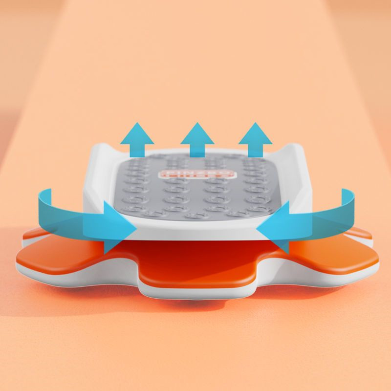 Twisting Board Split Mute Weight Loss Waist Twisting Machine Fitness Equipment Home Women Thin Waist Dance Soft Rubber Pedal