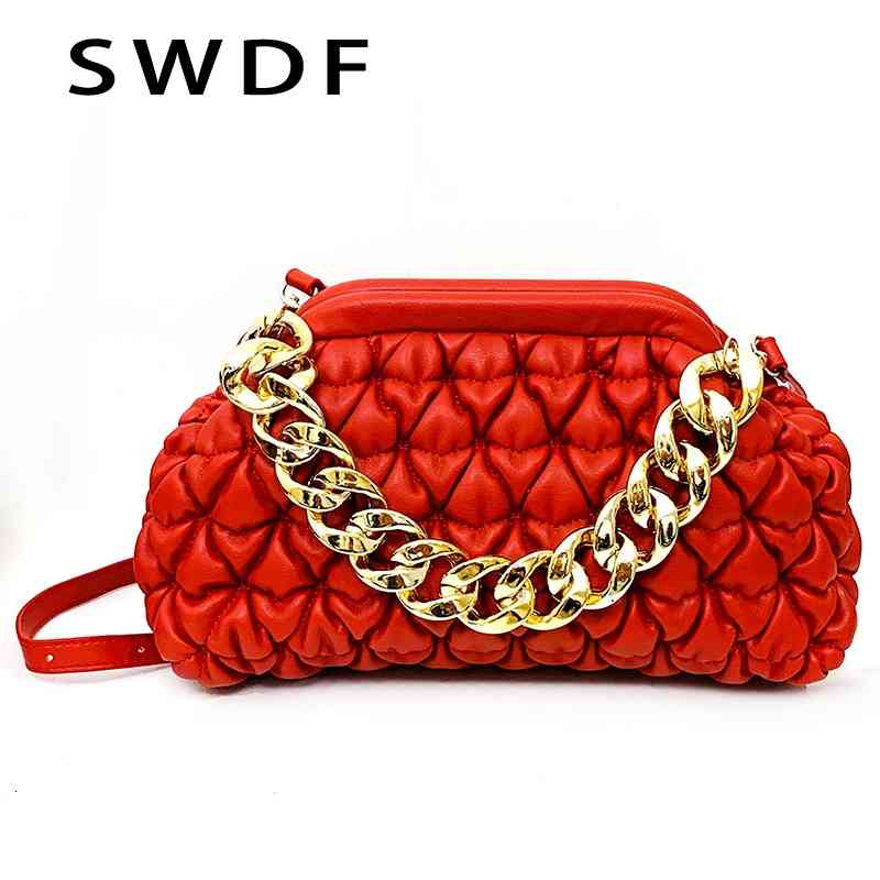 Brand Pleated Luxury Chain Armpit s for Women Shoulder Fashion Purses and Handbags Designer Crossbody Bag, White
Brand Pleated Luxury Chain Armpit s for Women Shoulder Fashion Purses and Handbags Designer Crossbody Bag, White