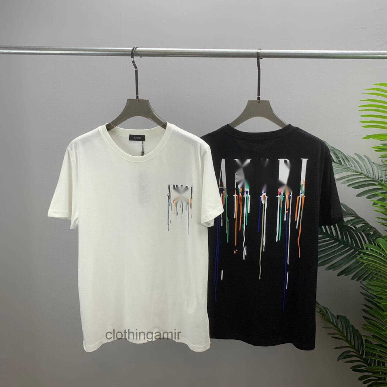 European and American shirts Designer T 2022 Tshirt Amirss Summer Short Sleeve Men' Top Pullover Letter Printing Fashion Brand YW, White
European and American shirts Designer T 2022 Tshirt Amirss Summer Short Sleeve Men' Top Pullover Letter Printing Fashion Brand YW, White
