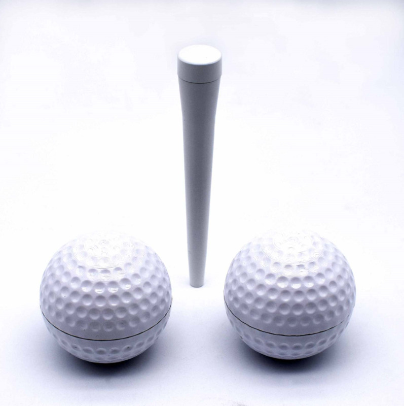 creative design of golf ball metal herb grinder 53mm zinc alloy tobacco grinders smoking tool
creative design of golf ball metal herb grinder 53mm zinc alloy tobacco grinders smoking tool