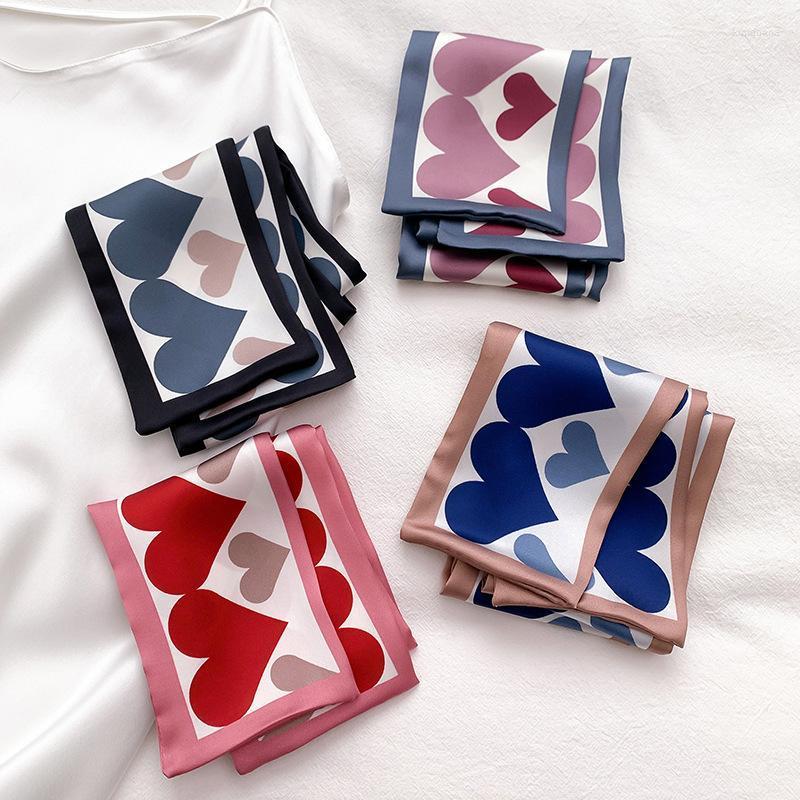 Scarves Korean Love Heart Scarf Narrow Strip Purse Skinny Handbag Handle Ribbon Silk Feel Neckerchief Package Hair Head BandScarves Kimd22
Scarves Korean Love Heart Scarf Narrow Strip Purse Skinny Handbag Handle Ribbon Silk Feel Neckerchief Package Hair Head BandScarves Kimd22